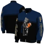 customized fiu panthers groot football blue black varsity jacket best selling.webp