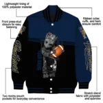 customized fiu panthers groot football blue black varsity jacket best selling.webp