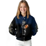 customized fiu panthers groot football blue black varsity jacket best selling.webp