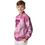 customized fiu panthers pink tie dye pink varsity jacket best selling.webp