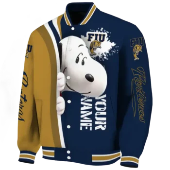 customized fiu panthers snoopy head blue varsity jacket best selling.webp
