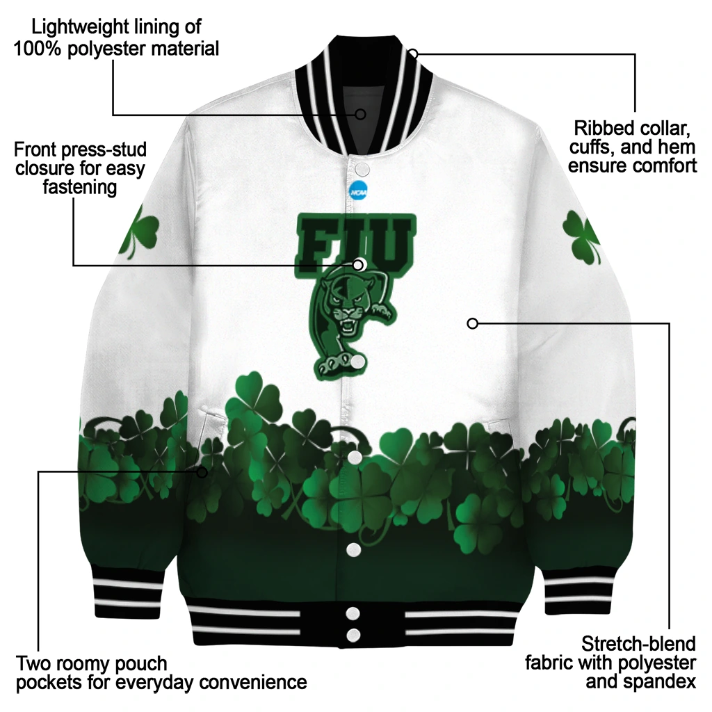 fiu panthers clovers pattern white green varsity jacket new arrival.webp fiu panthers clovers pattern white green varsity jacket new arrival.webp