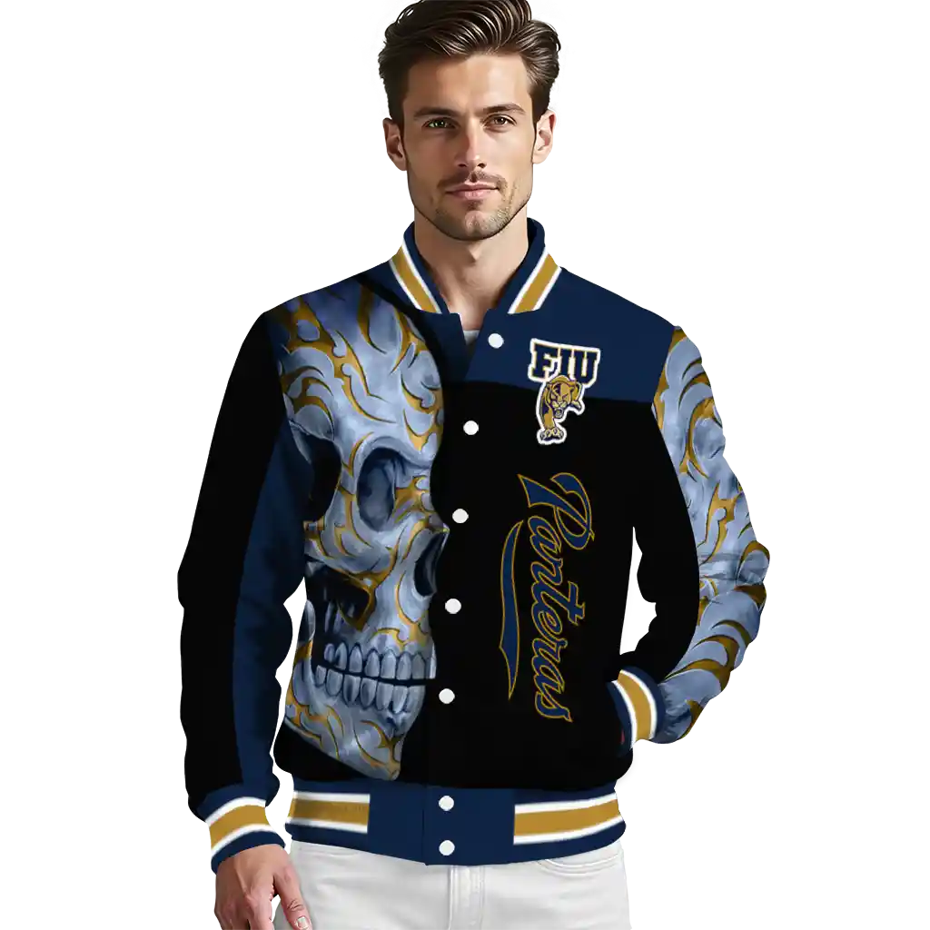 fiu panthers fire skull blue black varsity jacket high quality.webp fiu panthers fire skull blue black varsity jacket high quality.webp