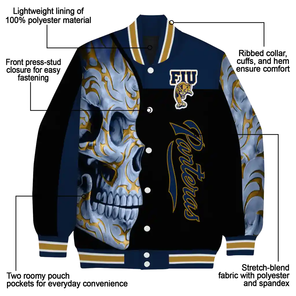 fiu panthers fire skull blue black varsity jacket new arrival.webp fiu panthers fire skull blue black varsity jacket new arrival.webp