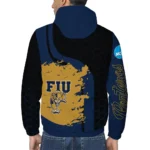 fiu panthers grid streak blue black windbreaker jacket best selling.webp