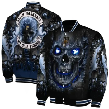 fiu panthers inferno skull blue black varsity jacket fashion forward.webp