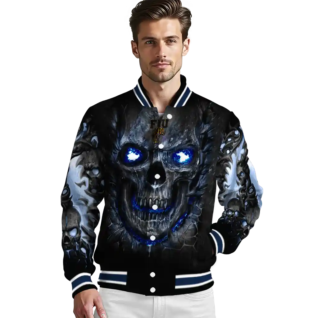 fiu panthers inferno skull blue black varsity jacket high quality.webp fiu panthers inferno skull blue black varsity jacket high quality.webp