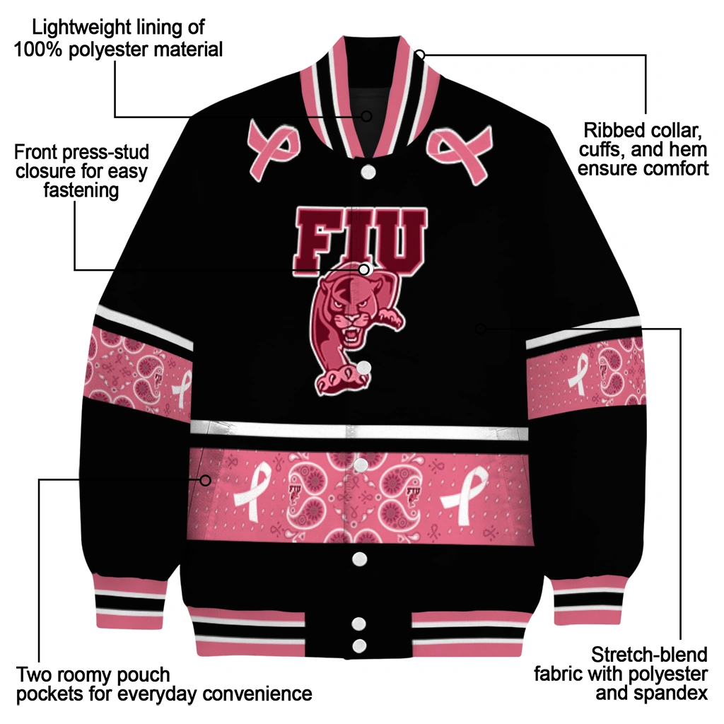 fiu panthers pink ribbon black pink varsity jacket new arrival.webp fiu panthers pink ribbon black pink varsity jacket new arrival.webp