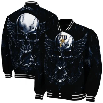 fiu panthers skull bite blue black varsity jacket fashion forward.webp