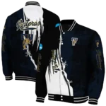 fiu panthers torn texture print blue black varsity jacket best selling.webp