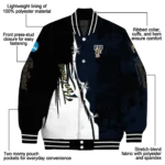 fiu panthers torn texture print blue black varsity jacket best selling.webp