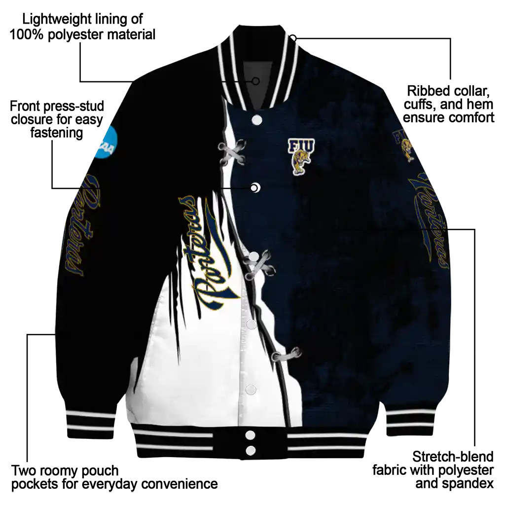 fiu panthers torn texture print blue black varsity jacket new arrival.webp fiu panthers torn texture print blue black varsity jacket new arrival.webp