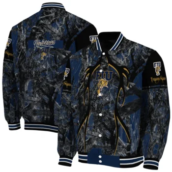 personalized fiu panthers antlers motif blue black varsity jacket fashion forward.webp