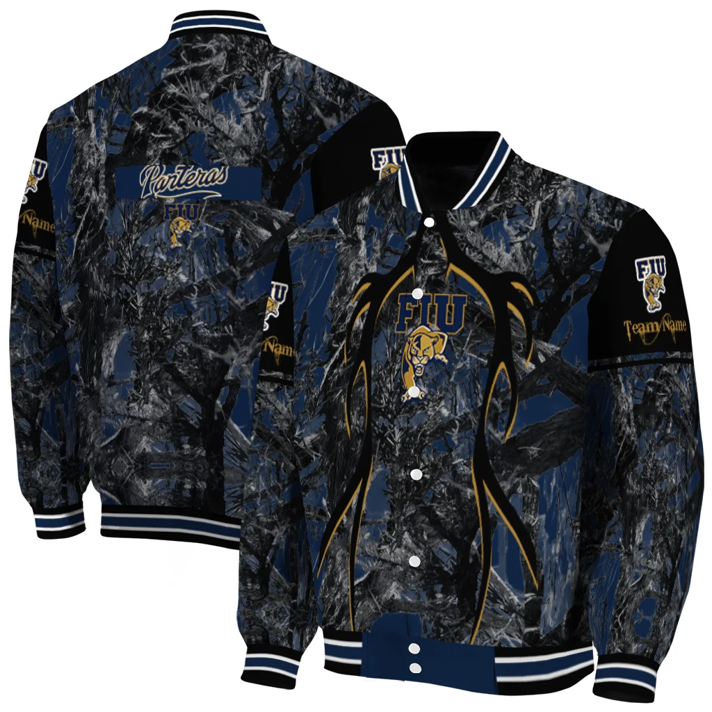 personalized fiu panthers antlers motif blue black varsity jacket fashion forward.webp personalized fiu panthers antlers motif blue black varsity jacket fashion forward.webp