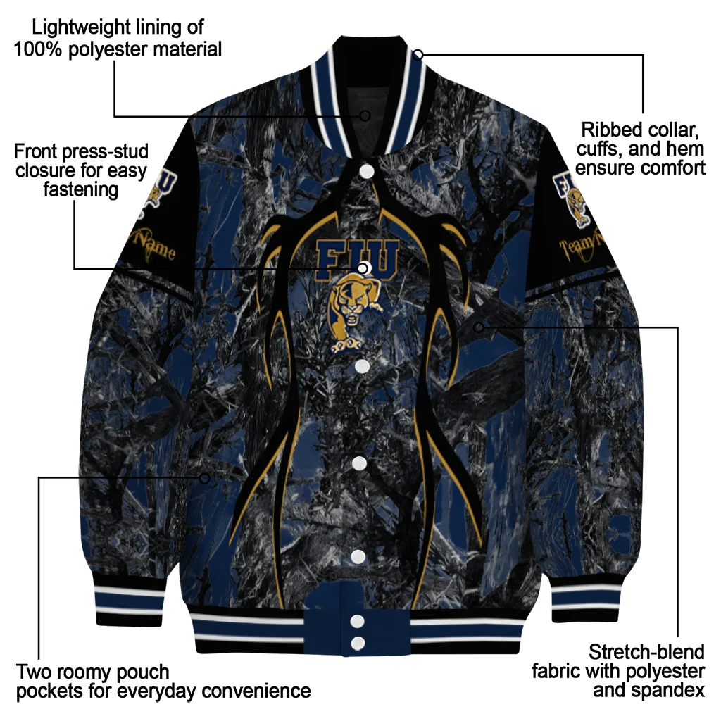 personalized fiu panthers antlers motif blue black varsity jacket new arrival.webp personalized fiu panthers antlers motif blue black varsity jacket new arrival.webp