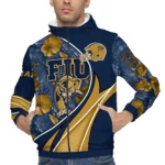 personalized fiu panthers blossoms helmet blue windbreaker jacket best selling.webp