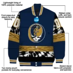 personalized fiu panthers circle skull blue black varsity jacket best selling.webp