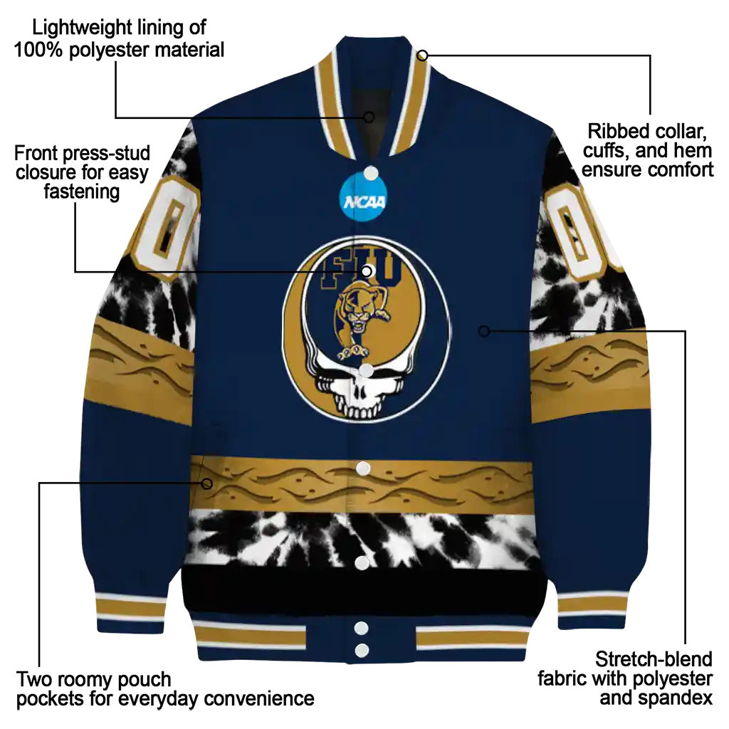 personalized fiu panthers circle skull blue black varsity jacket new arrival.webp personalized fiu panthers circle skull blue black varsity jacket new arrival.webp
