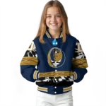 personalized fiu panthers circle skull blue black varsity jacket best selling.webp