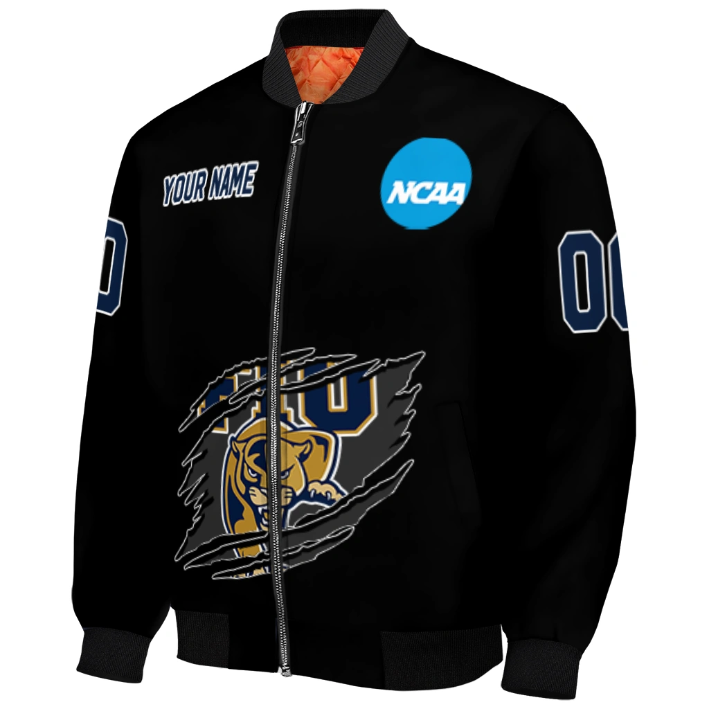 personalized fiu panthers claw shred black bomber jacket fashion forward.webp personalized fiu panthers claw shred black bomber jacket fashion forward.webp