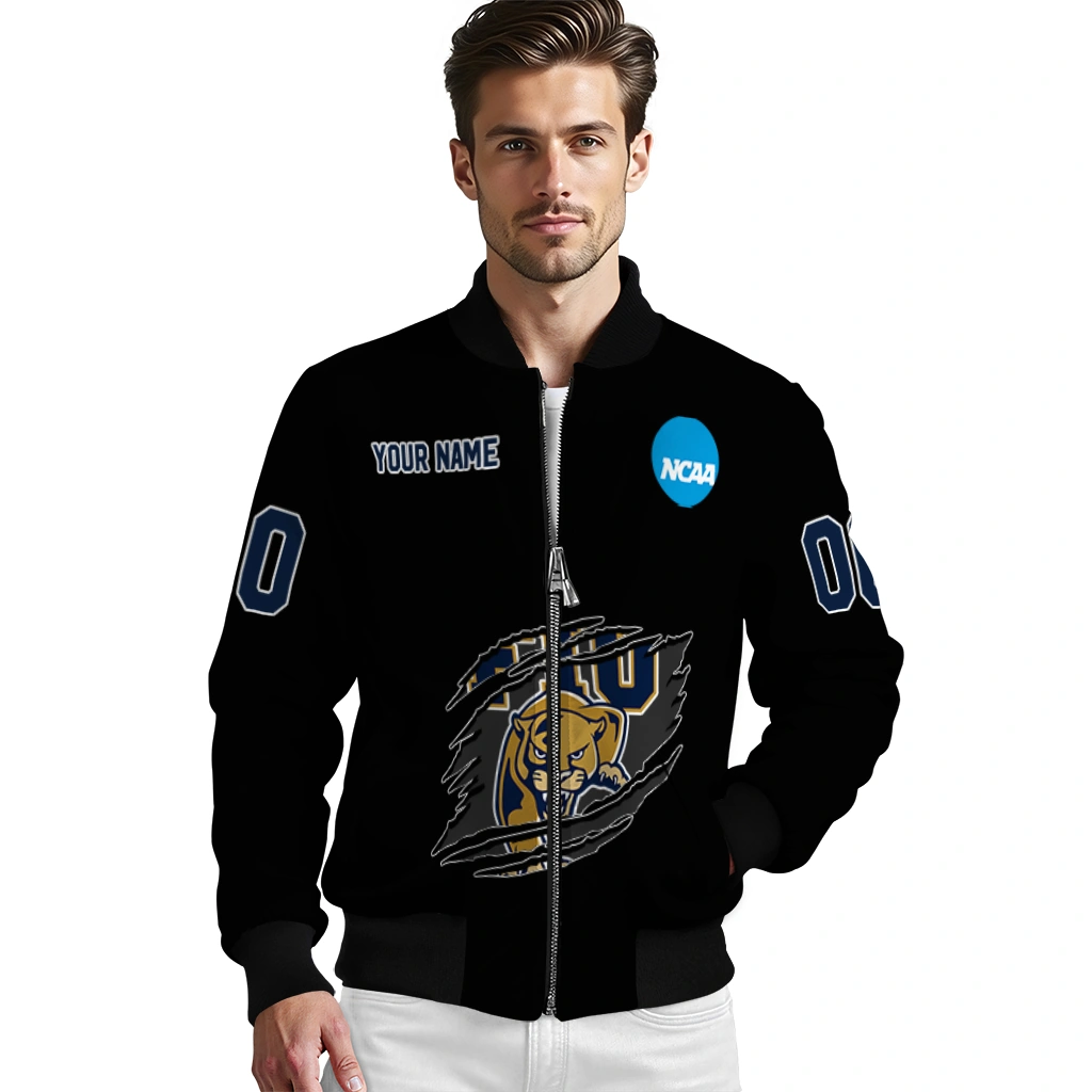 personalized fiu panthers claw shred black bomber jacket high quality.webp personalized fiu panthers claw shred black bomber jacket high quality.webp