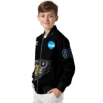 personalized fiu panthers claw shred black bomber jacket best selling.webp