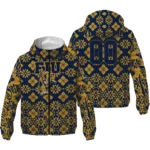 personalized fiu panthers geometric blossom blue windbreaker jacket best selling.webp