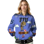 personalized fiu panthers mario blocks blue black varsity jacket best selling.webp