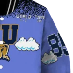 personalized fiu panthers mario blocks blue black varsity jacket best selling.webp