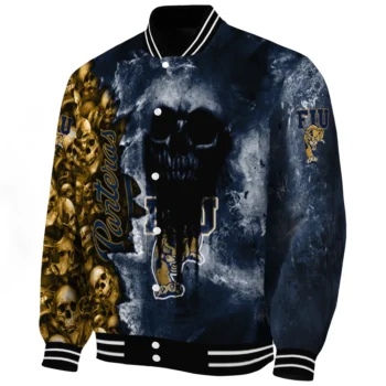 personalized fiu panthers skull cluster blue varsity jacket best selling.webp