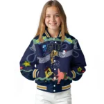 personalized fiu panthers spongebob playtime blue varsity jacket best selling.webp